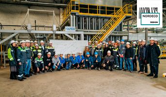 Nordeco design. The project to update the lamination lines has been completed!
